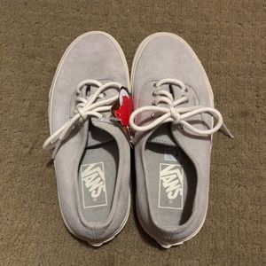 Light Grey Suede Vans
